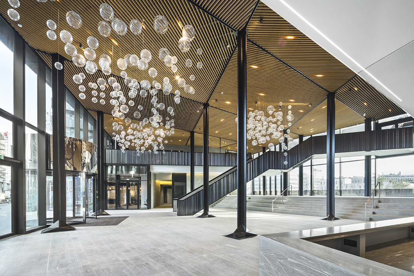 Bureaux en bordure des rails, quartier Clichy-Batignolles bureaux-clichy-batignolles-14