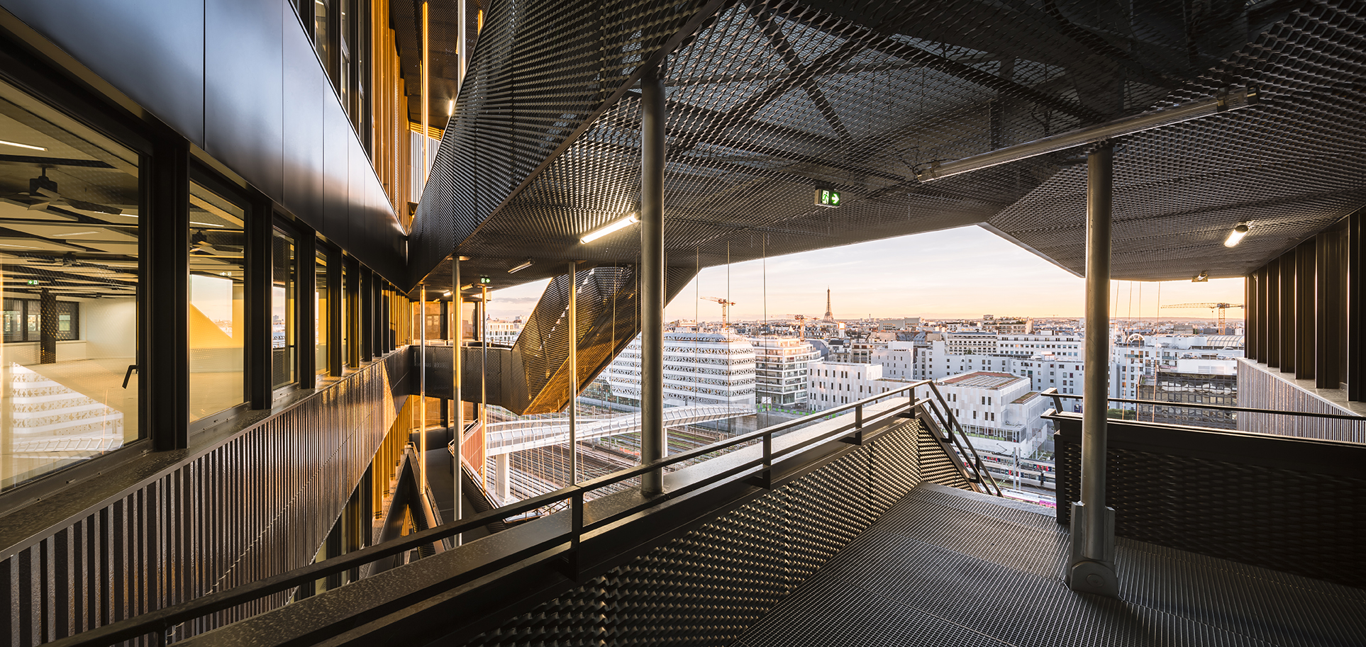 Offices along the railways, Clichy-Batignolles district bureaux-clichy-batignolles-16