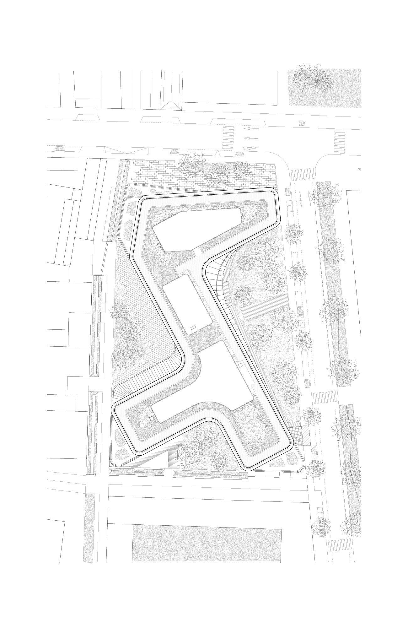 Bureaux en structure bois, quartier de la Montjoie bureaux-montjoie-saint-denis-30