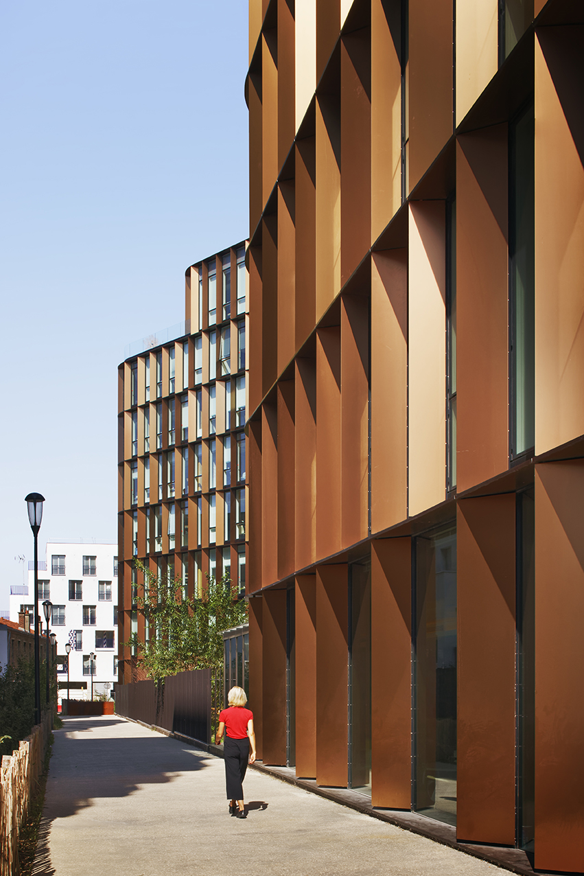 Bureaux en structure bois, quartier de la Montjoie bureaux-montjoie-saint-denis-13