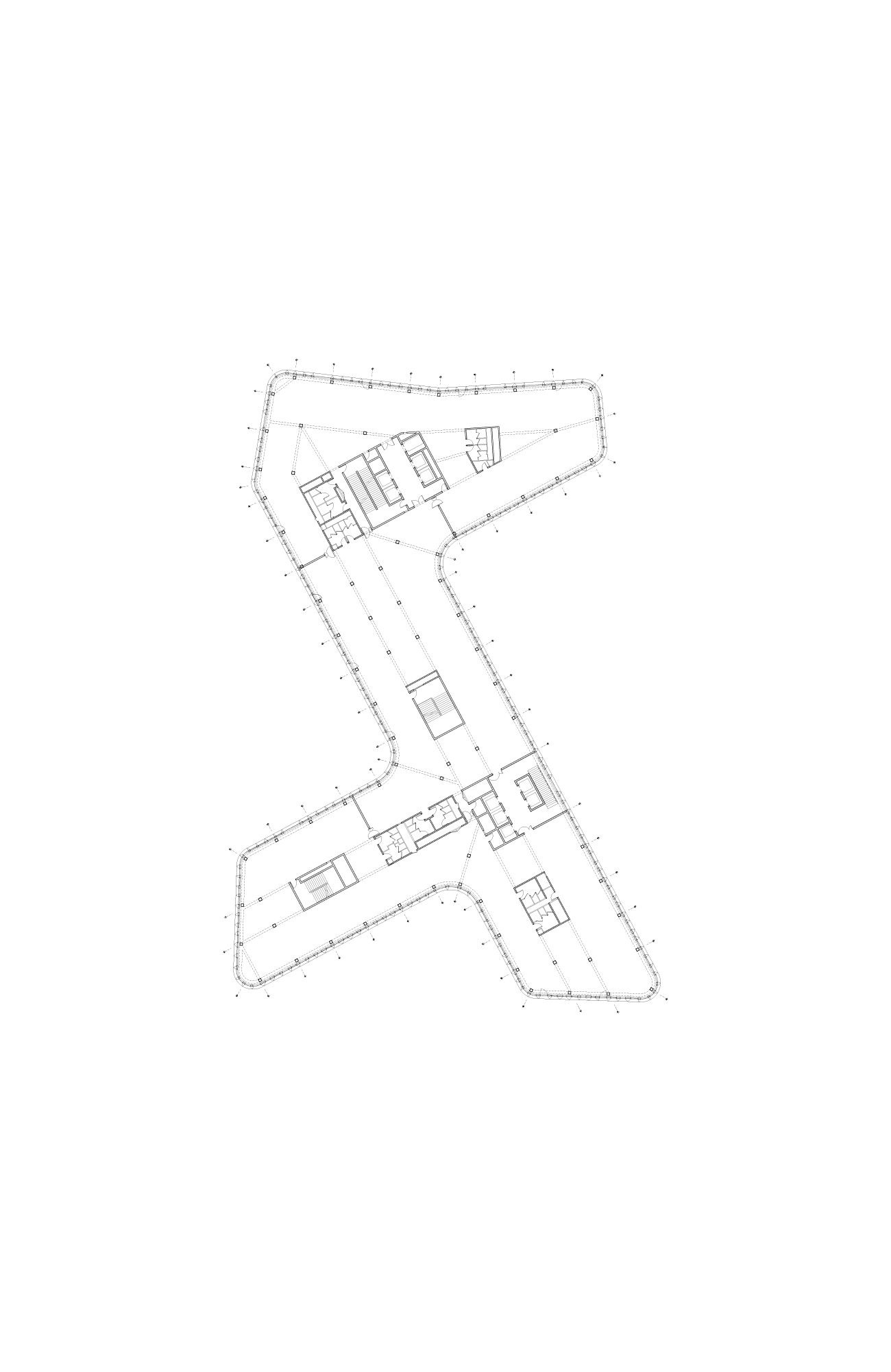 Bureaux en structure bois, quartier de la Montjoie bureaux-montjoie-saint-denis-31