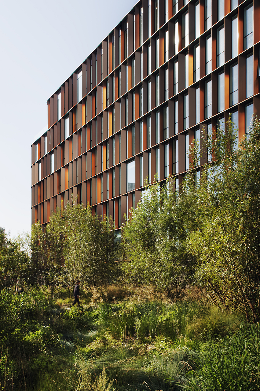 Bureaux en structure bois, quartier de la Montjoie bureaux-montjoie-saint-denis-15