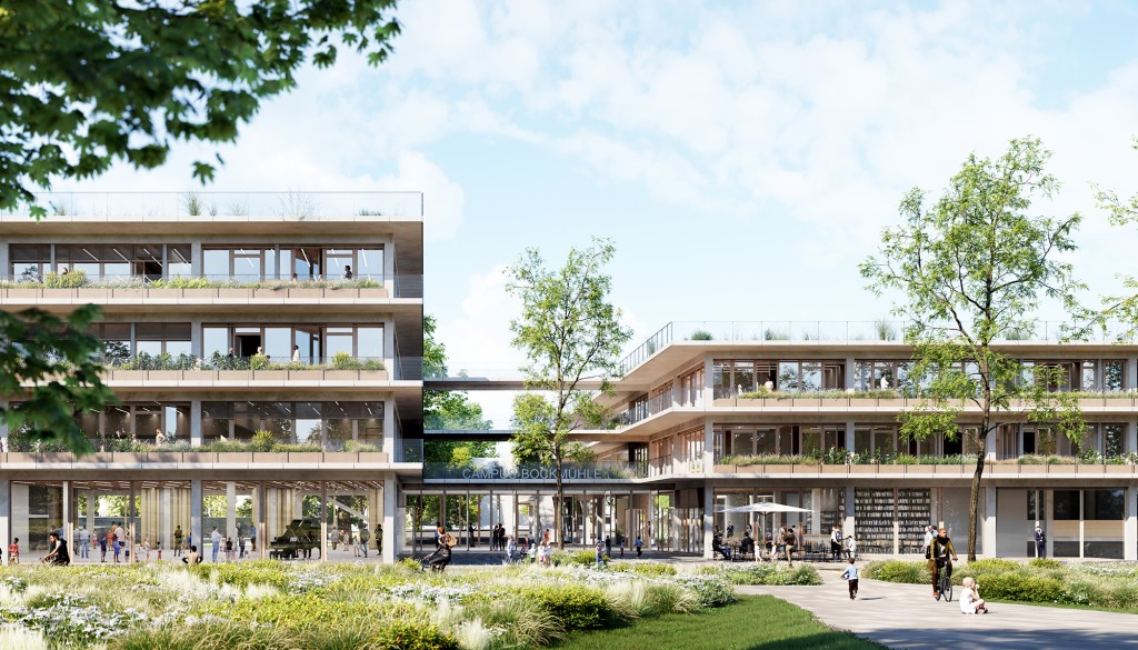Reconstruction du collège-lycée Bockmühle college-lycee-bockmuhle-essen-chapeau