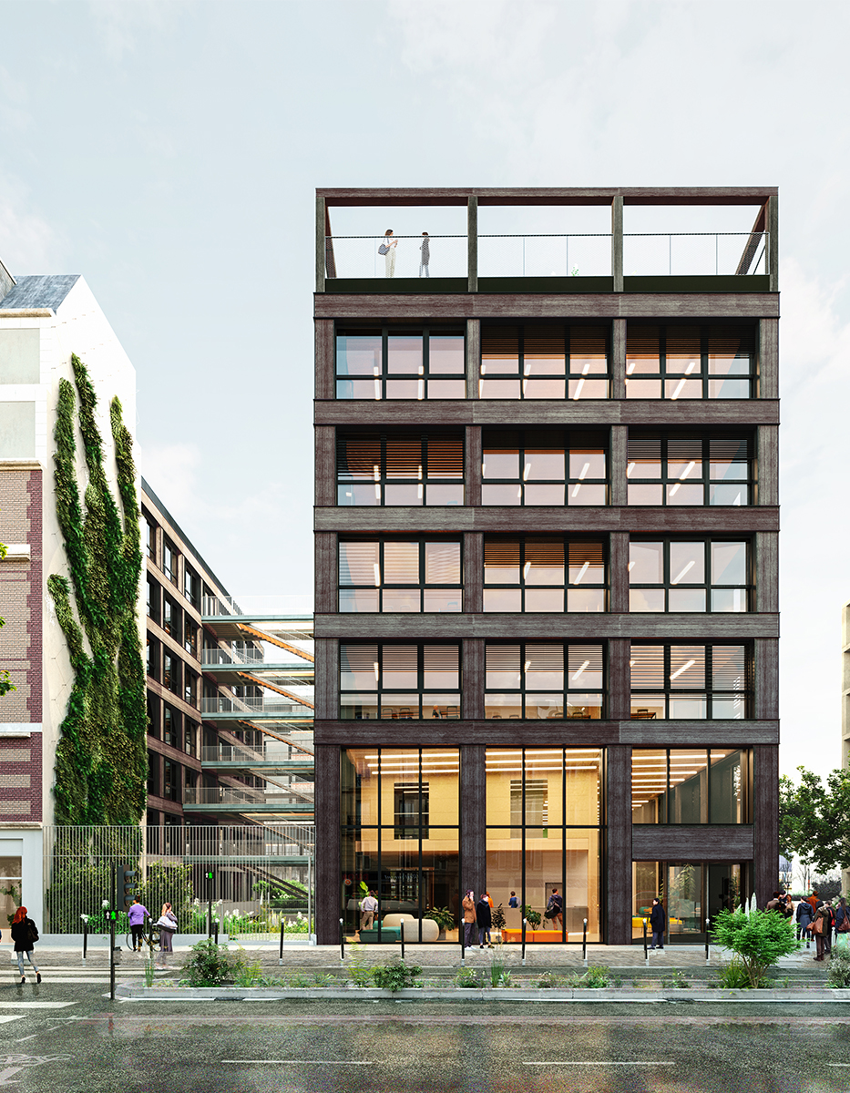 Management school in structural wood ecole-management-pantin-vignette