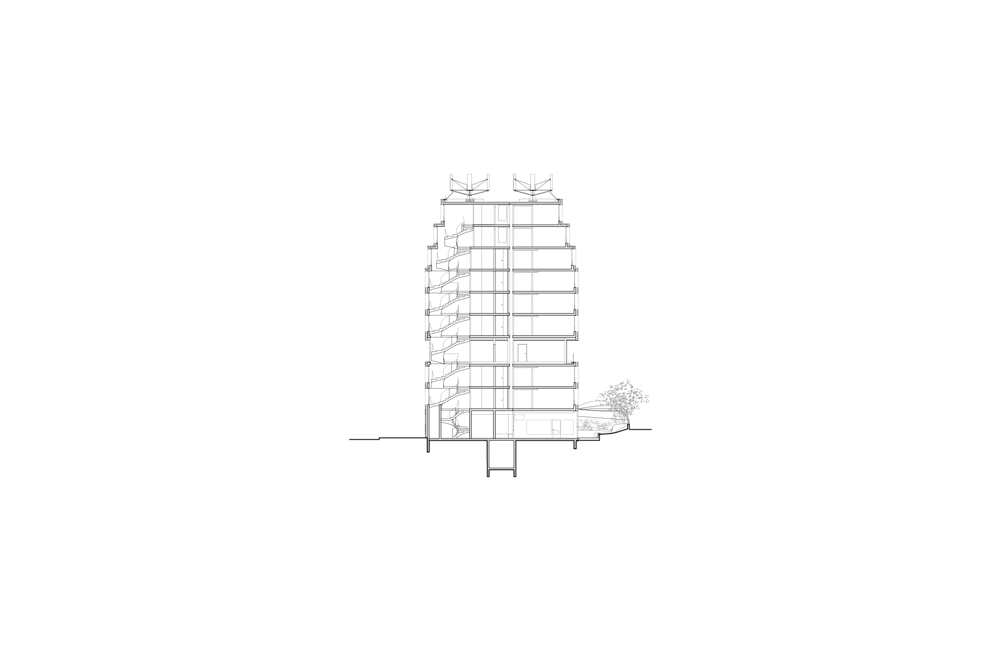 Young workers residence and nursery, Porte des Lilas foyer-jeunes-travailleurs-creche-porte-lilas-50