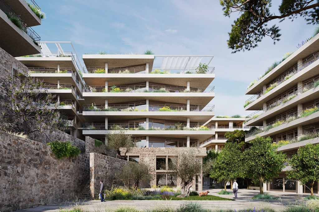 Housing and activities, Carnolès district logements-carnoles-roquebrune-vignette