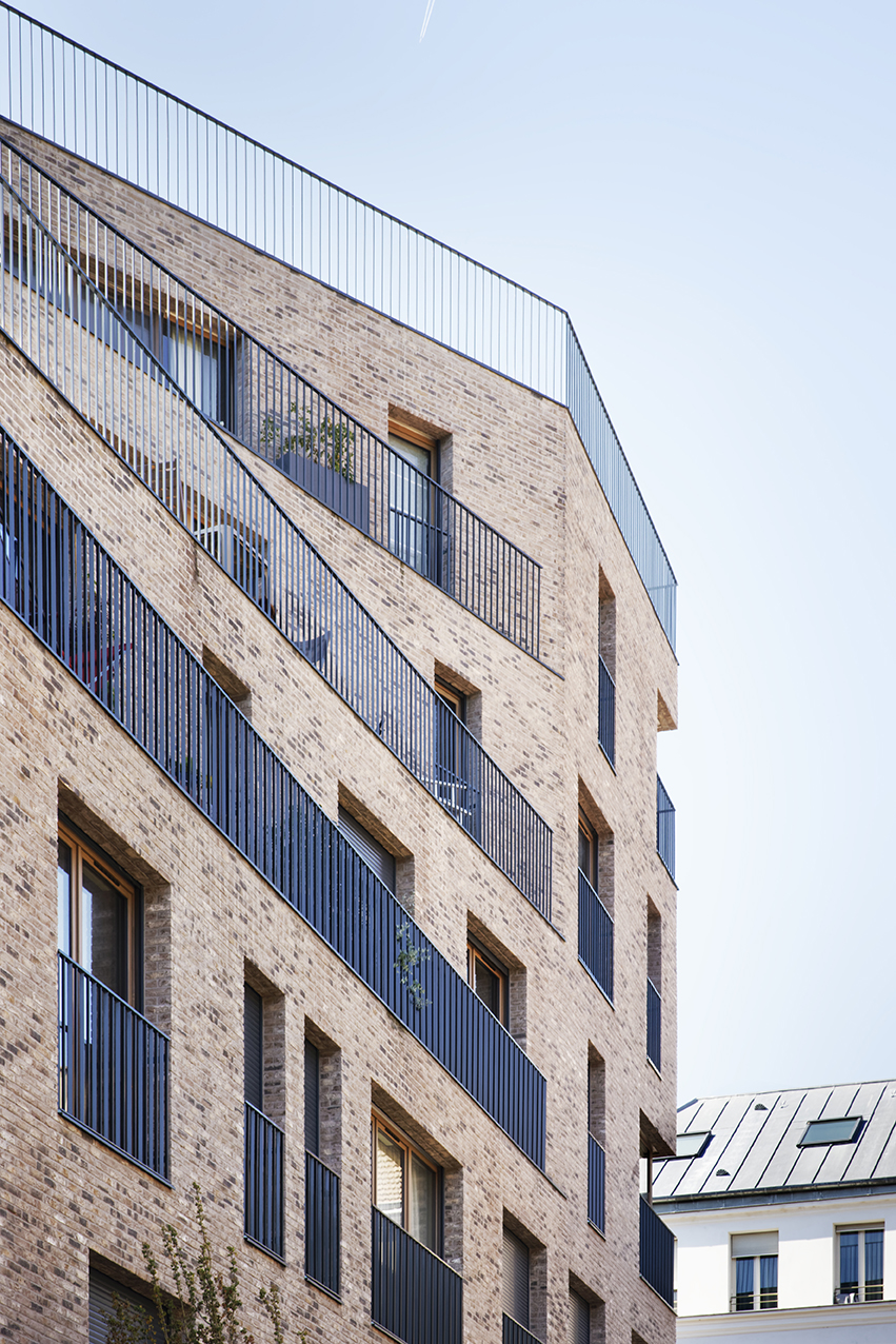 Housing and shops, rue Gabriel Péri logements-commerces-gabriel-peri-09