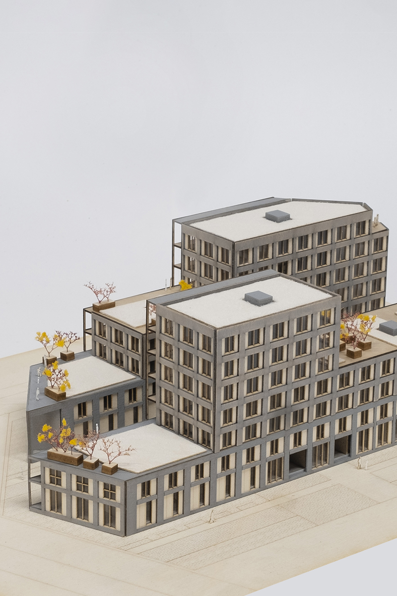 Townhouses, Les Groues district logements-traversants-quartier-groues-nanterre-11