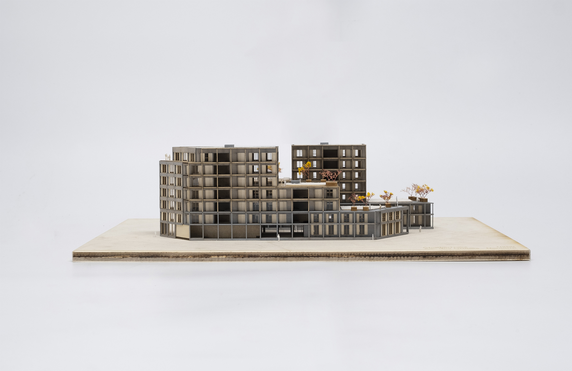 Townhouses, Les Groues district logements-traversants-quartier-groues-nanterre-09