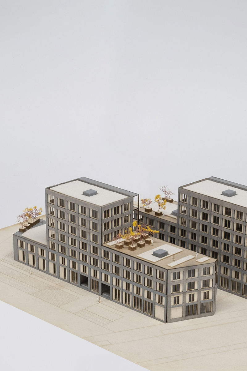 Townhouses, Les Groues district logements-traversants-quartier-groues-nanterre-10