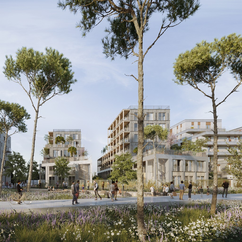 Townhouses, Les Groues district logements-traversants-quartier-groues-nanterre-vignette