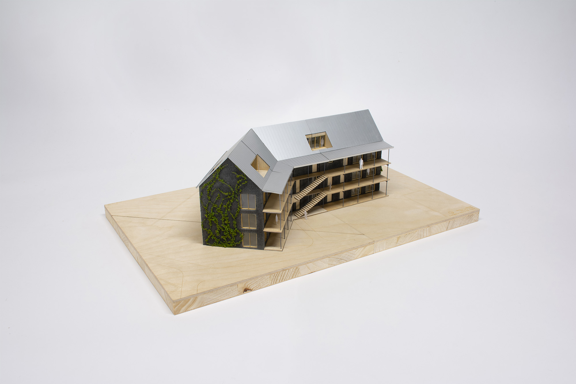 Logements dans le parc du domaine La Bruyère versailles-bruyere-maquette