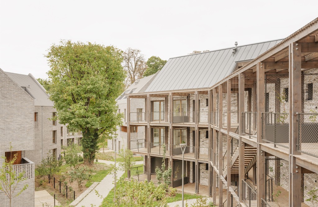 Logements dans le parc du domaine La Bruyère versailles-bruyere