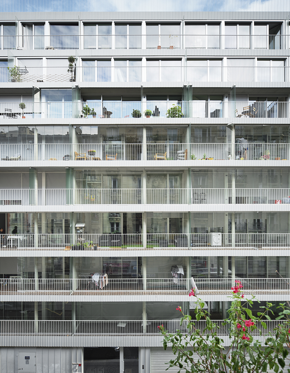 Collective housing in rue Damrémont logements-rue-damremont-vignette
