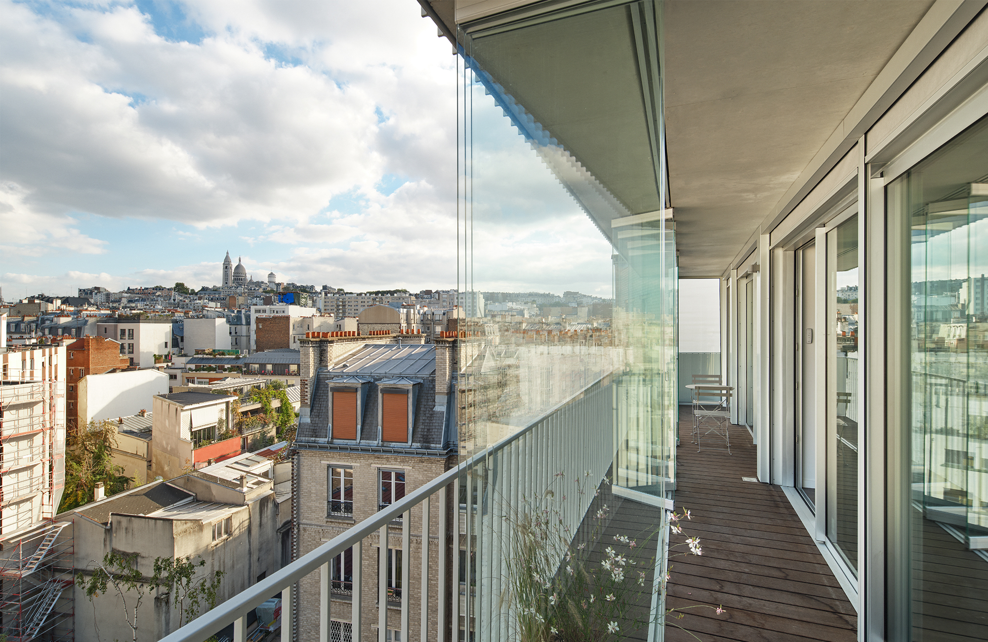Collective housing in rue Damrémont logements-rue-damremont-58