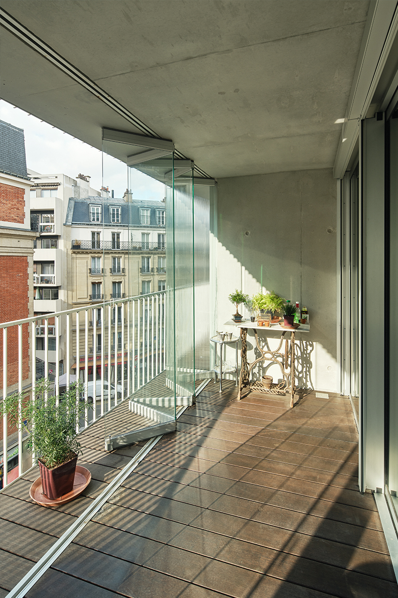 Collective housing in rue Damrémont logements-rue-damremont-57