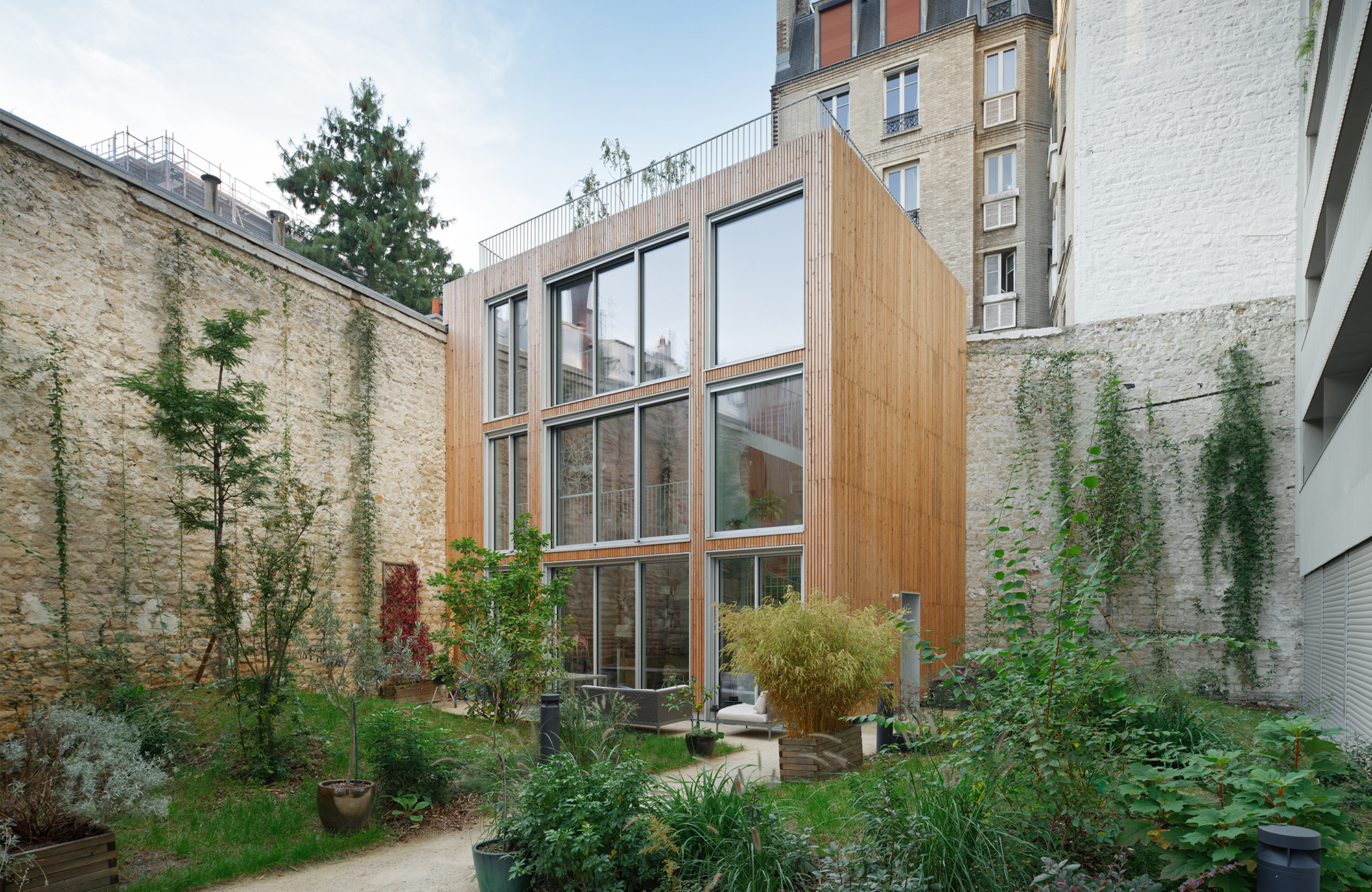 Collective housing in rue Damrémont logements-rue-damremont-50