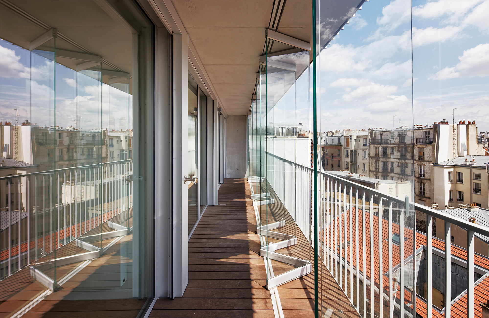 Collective housing in rue Damrémont logements-rue-damremont-35