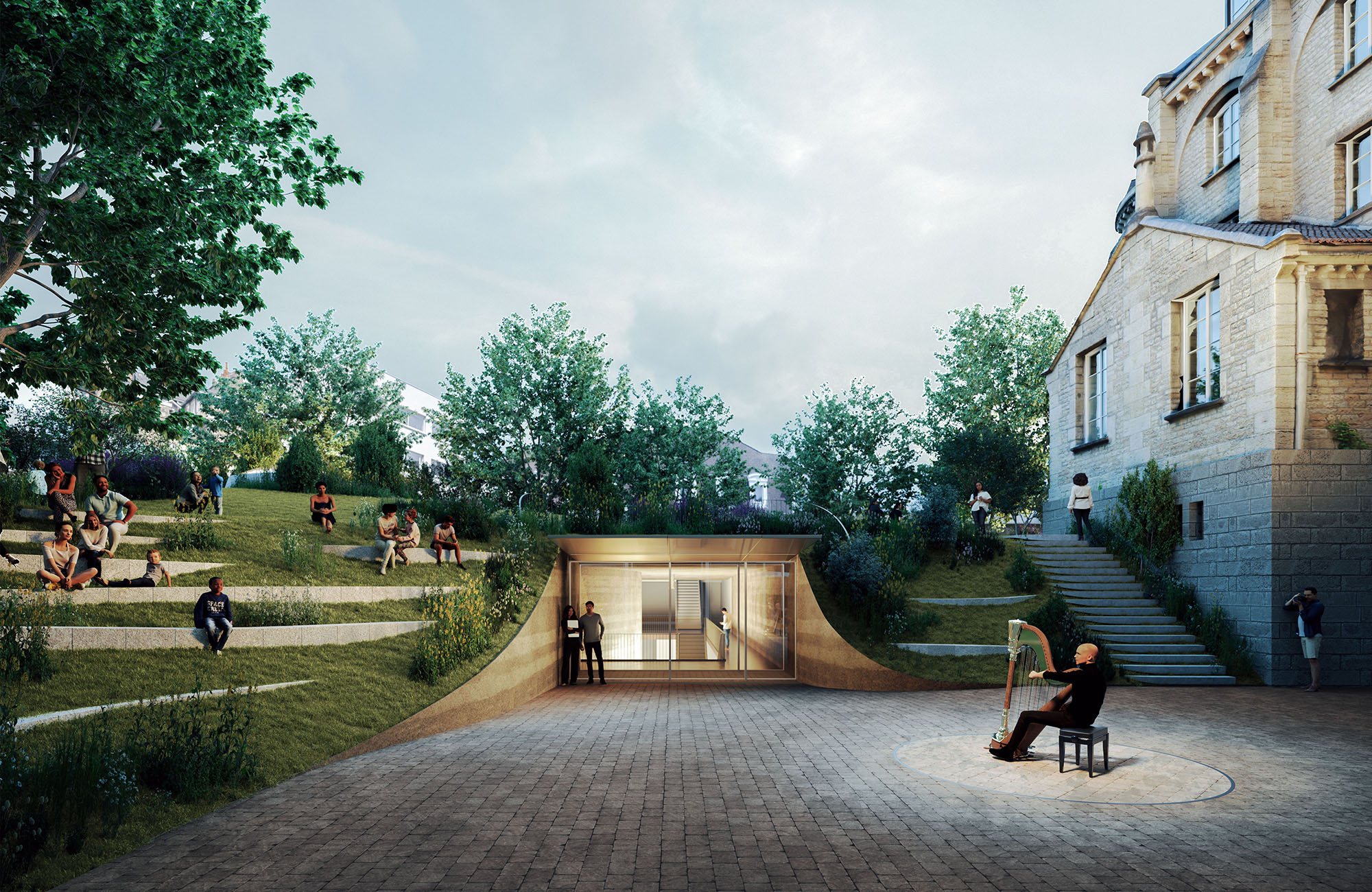Transformation of the Dijon-Maret site into a university campus metamorphose-site-dijon-maret-02