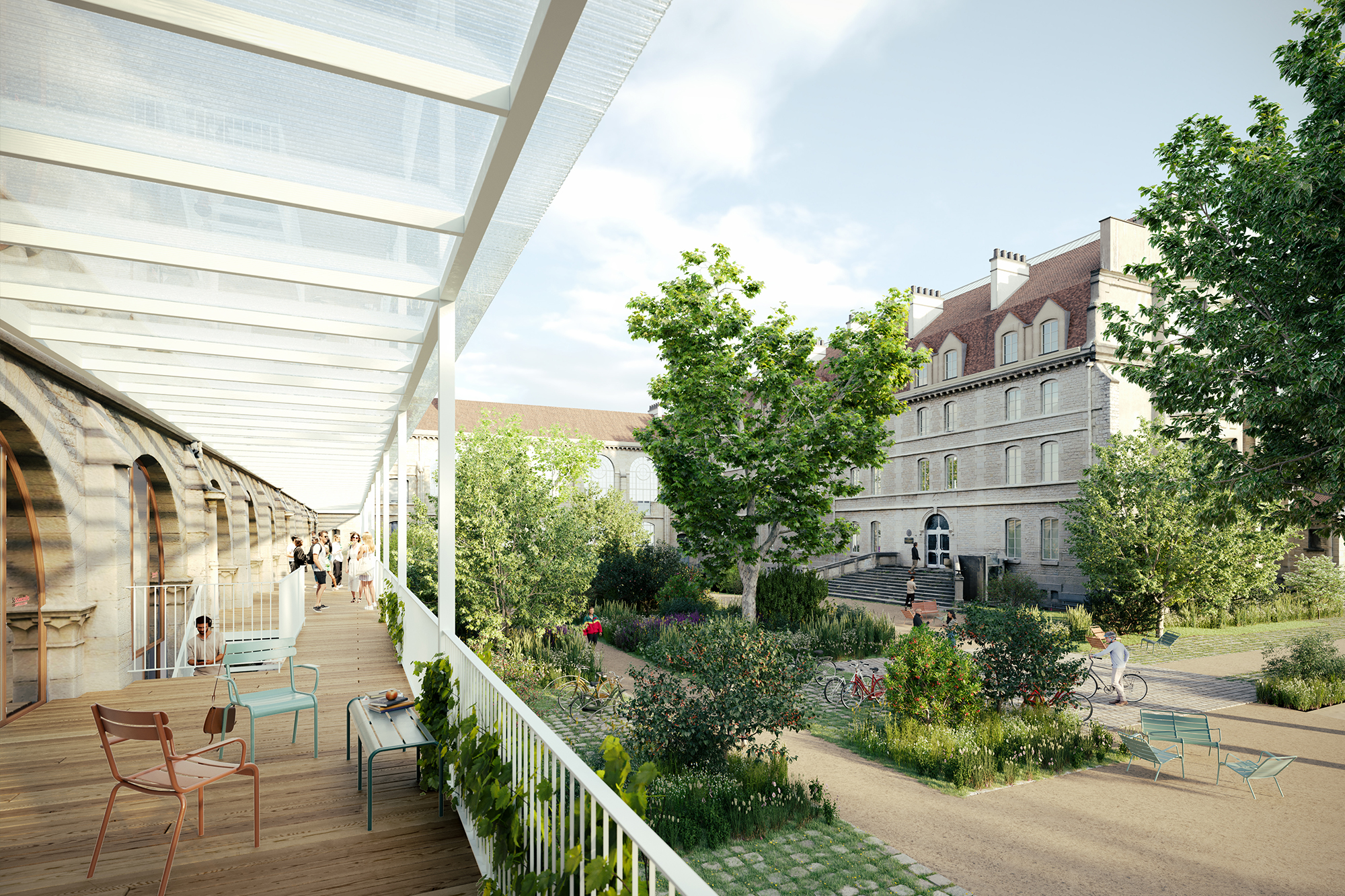 Transformation of the Dijon-Maret site into a university campus metamorphose-site-dijon-maret-vignette