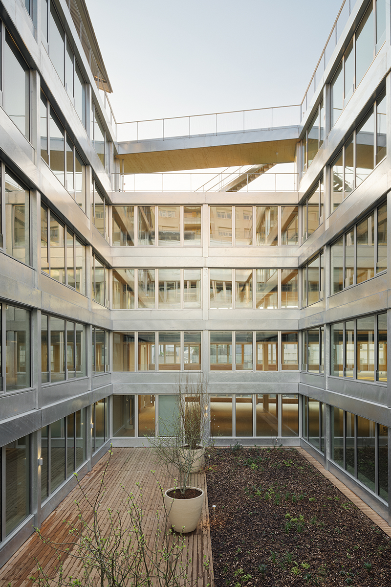 Mixed-use project with timber-frame extension, rue des Poissonniers projet-mixte-bois-poissonniers-61