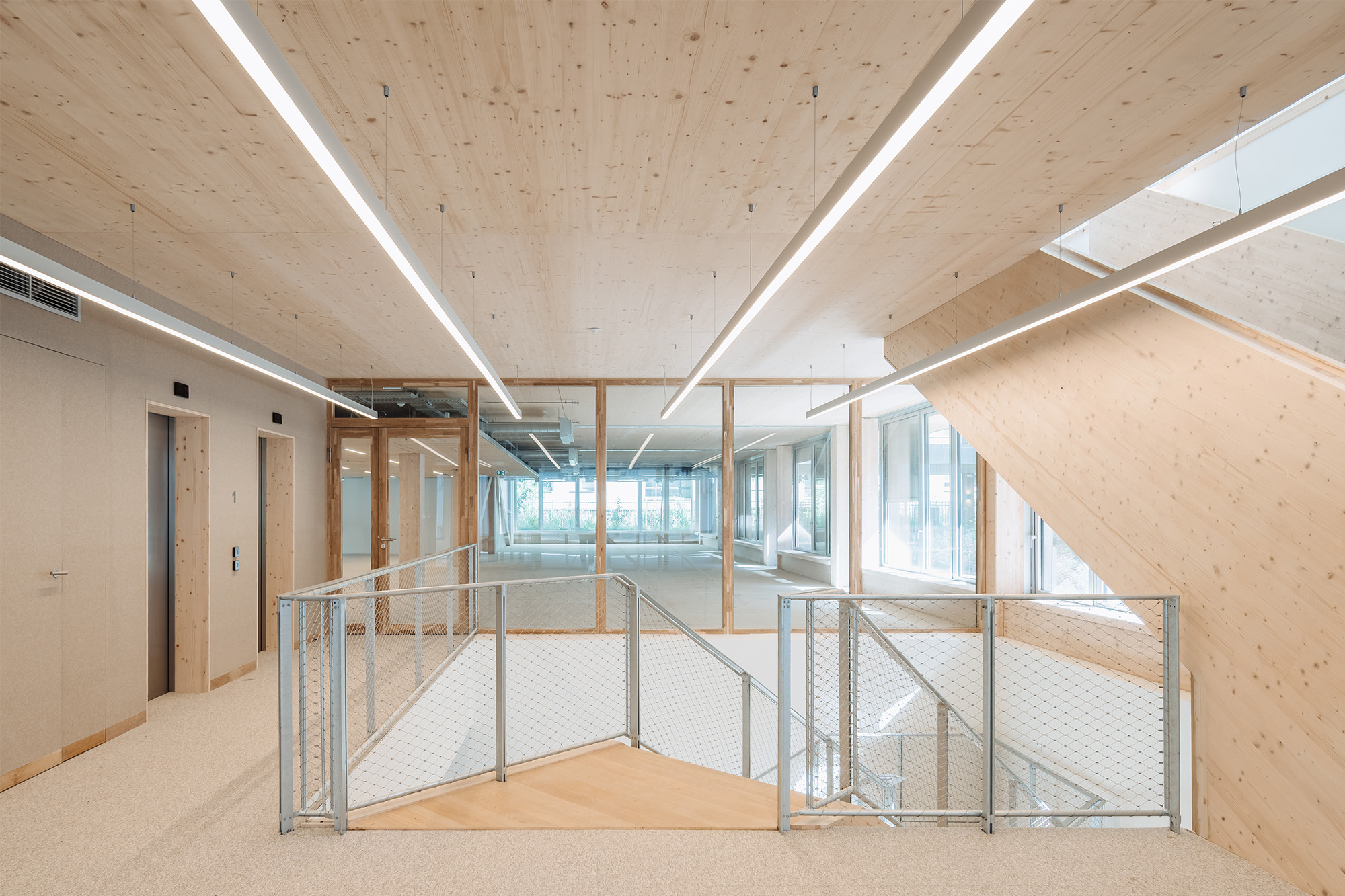 Mixed-use project with timber-frame extension, rue des Poissonniers projet-mixte-bois-poissonniers-76