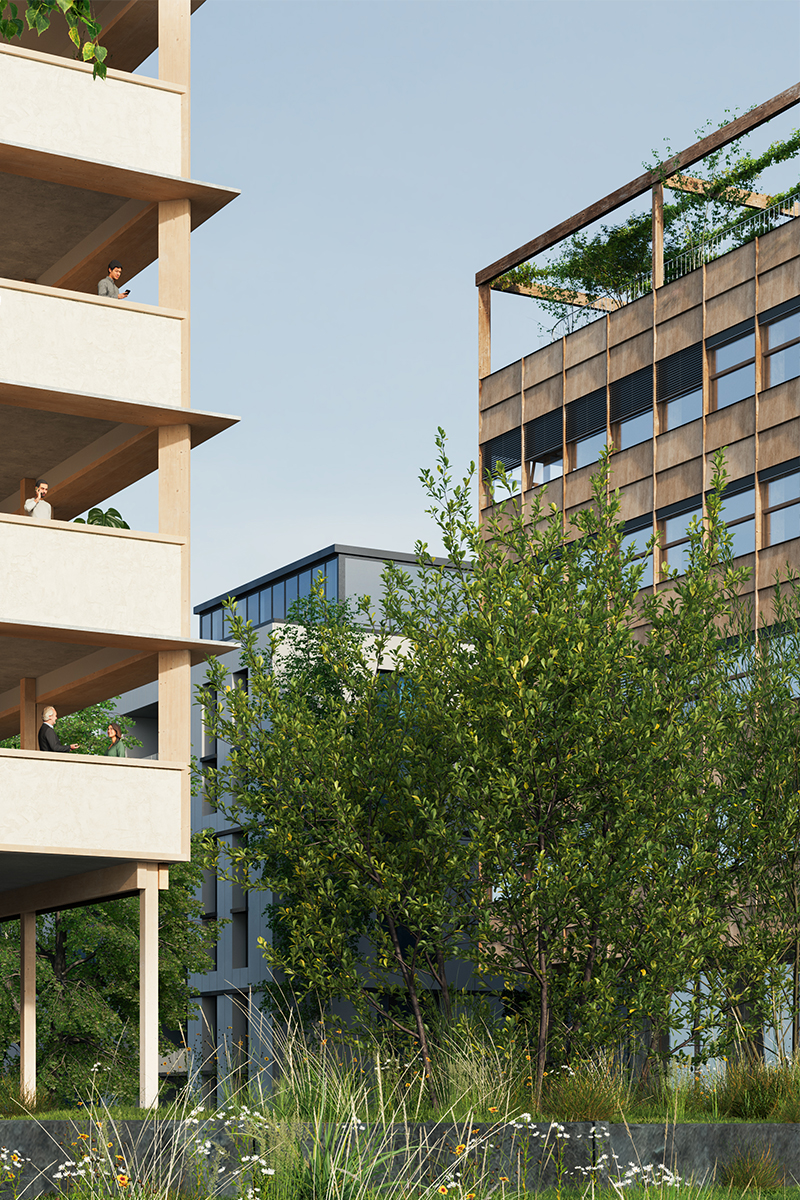 Refurbishment and construction of a new building, Saint-Serge district rehabilitation-construction-saint-serge-angers-07