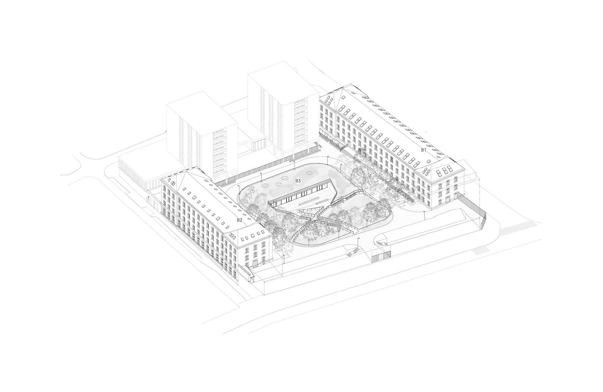 University of Law Paris I universite-droit-caserne-lourcine-30