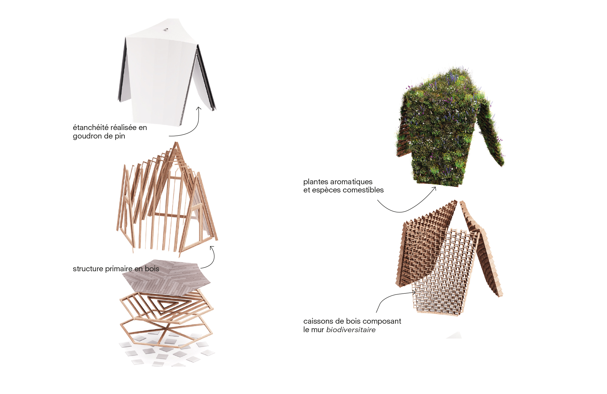 Experimental pavilion, Suzanne urban farm pavillon-experimental-ferme-urbaine-suzanne-35